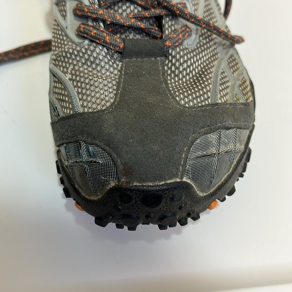 Men’s gray laced Golite rock absorber hiking shoes size 8.5 w/cruv heal support - Picture 13 of 15